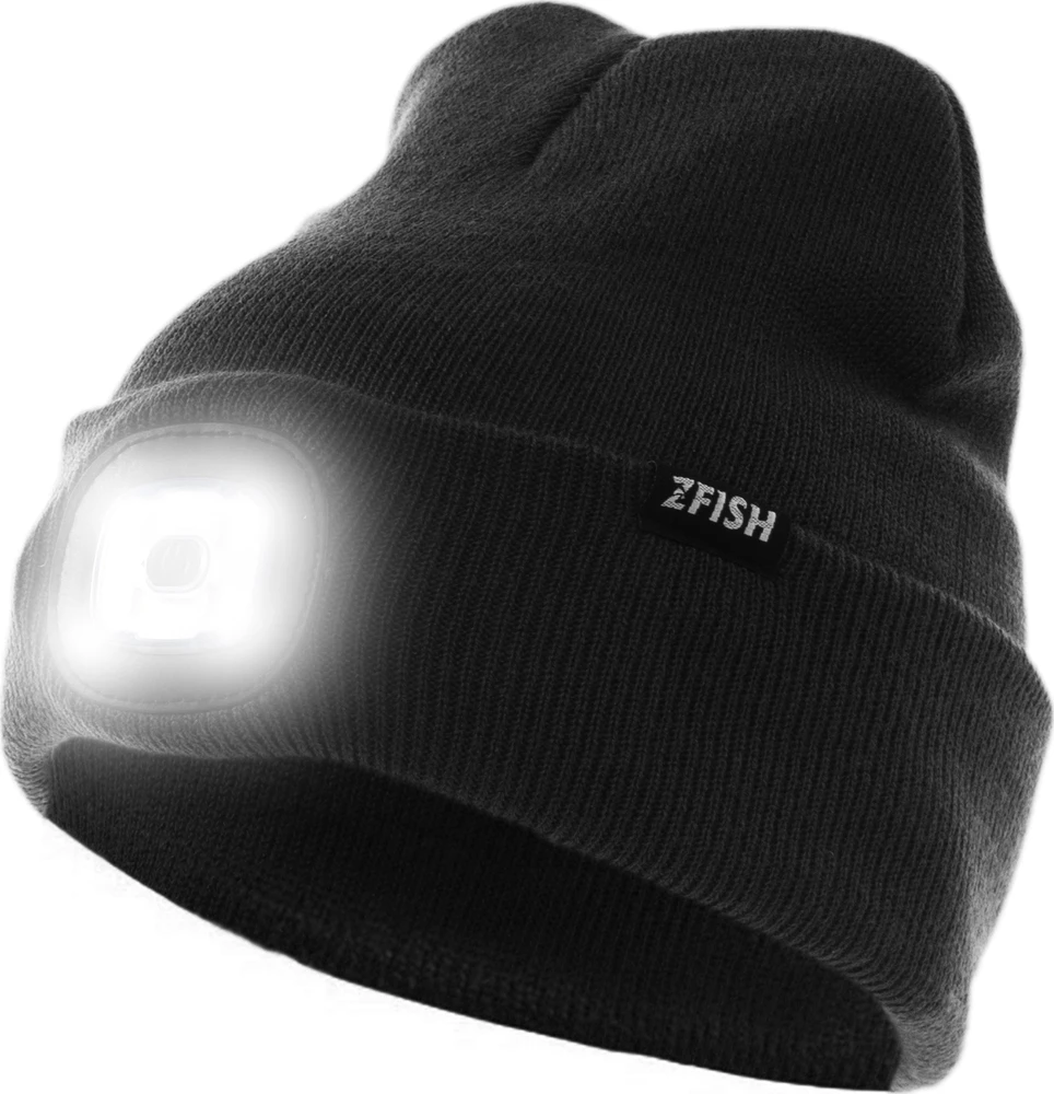 ZFISH Light Beanie kepurė, juoda