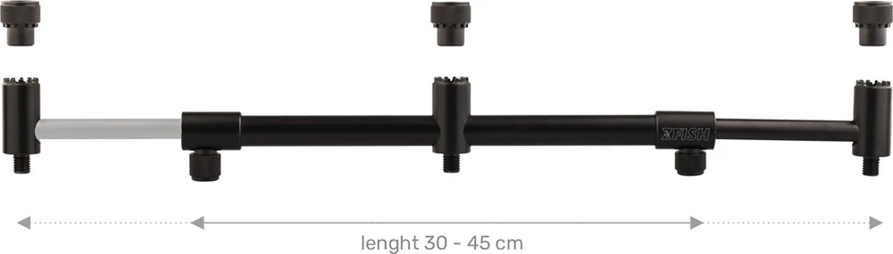 ZFISH Magsafe Buzzer Bar laikiklis 3 meškerėms