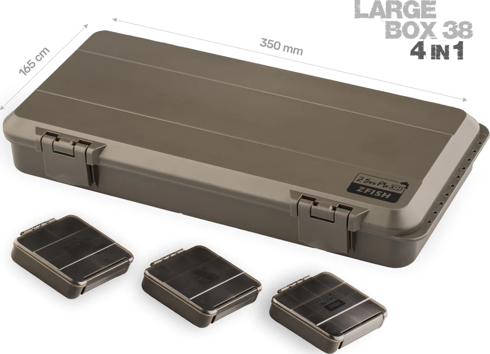 ZFISH žvejybos dėžė Z-Box PRO 38 (4in1)