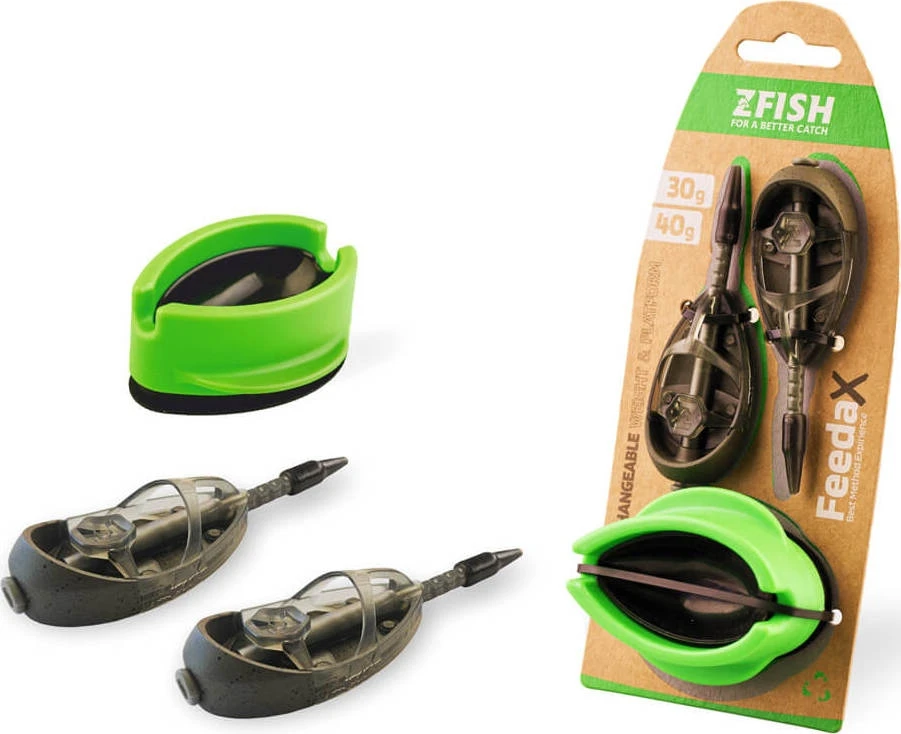 ZFISH Method Feeder Set Feeda X 20, 30 g + forma