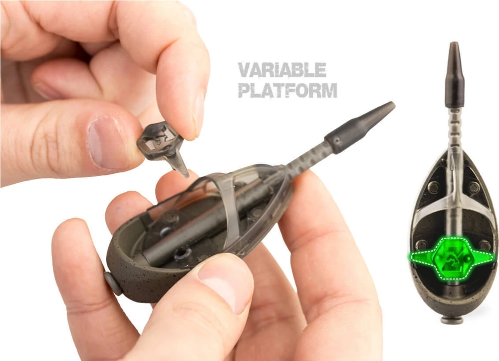 ZFISH Method Feeder Set Feeda X 20, 30 g + forma