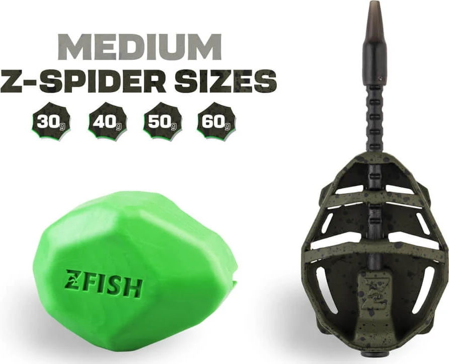 Method feeder svarelio forma ZFISH Spider, vidutinė