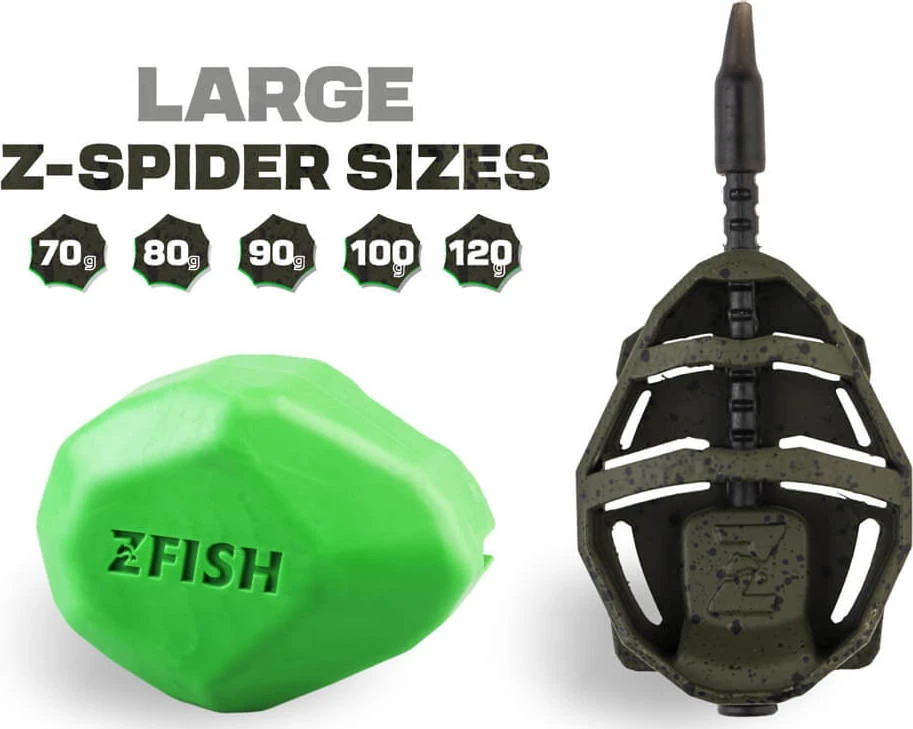 ZFISH Method Feeder Spider forma, didelė