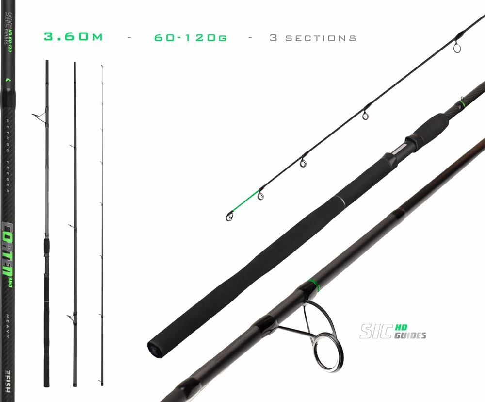 ŽFISH meškerė Corten Method Heavy Feeder 3,6 m 120 g