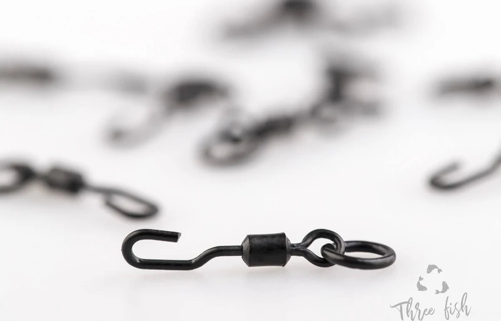 Sukutis ZFISH Ronnie Rig Swivel Matt, 12 dydis