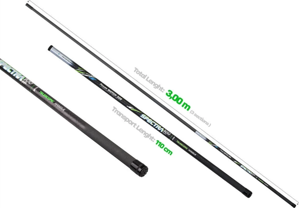 ZFISH Spectra Tele graibšto kotas, 3,0 m