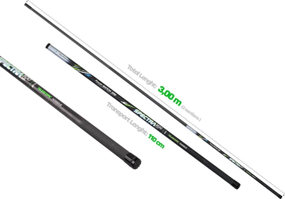 ZFISH Spectra Tele graibšto kotas, 3,0 m