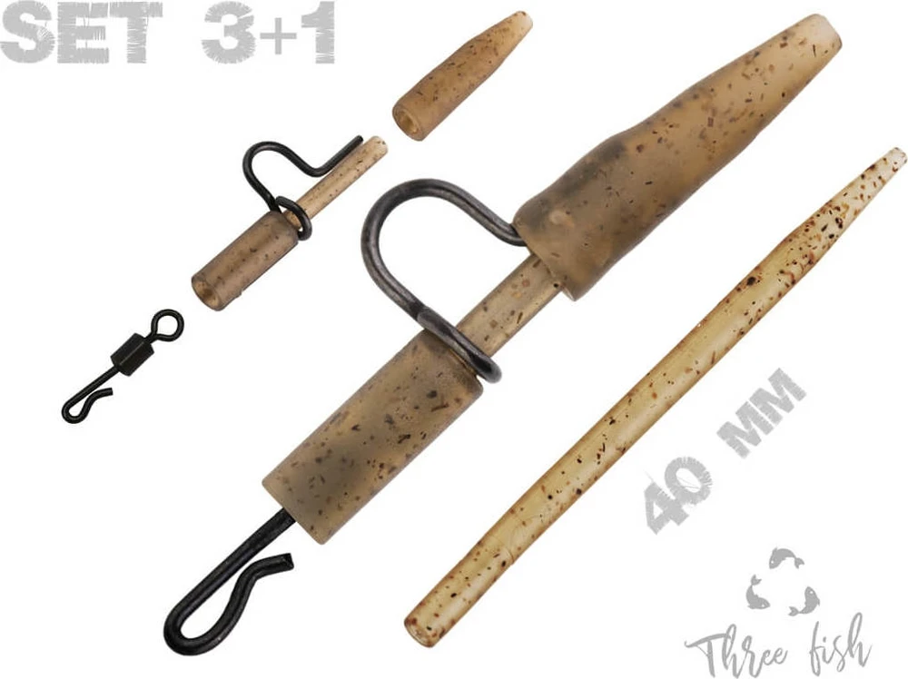 ZFISH Heavy Duty klipsų komplektas 40 mm