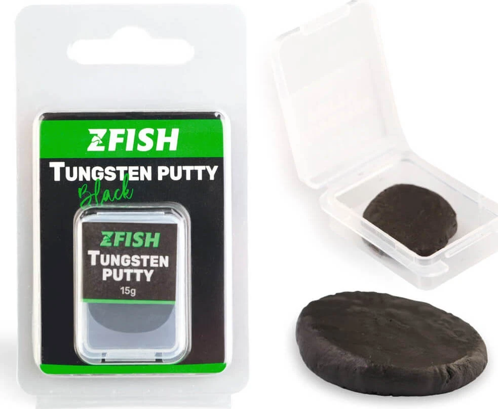 ZFISH Tungsten Putty Juodas