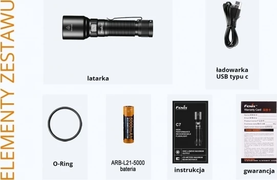 Žibintuvėlis Fenix C7