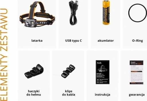 Prožektorius-žibintuvėlis ant galvos Fenix HP25R V2.0