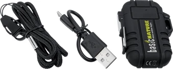 Žiebtuvėlis BasicNature Arc USB Atsparus vandeniui