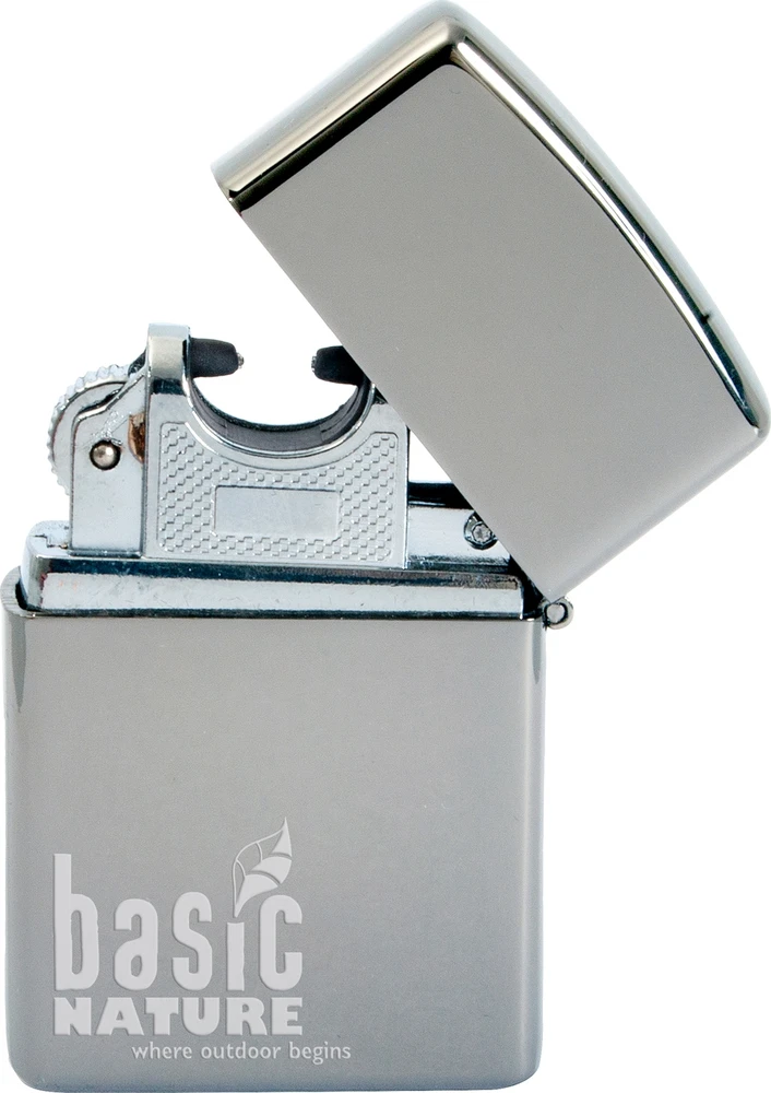 Elektrinis lankinis žiebtuvėlis BasicNature Arc USB Polished