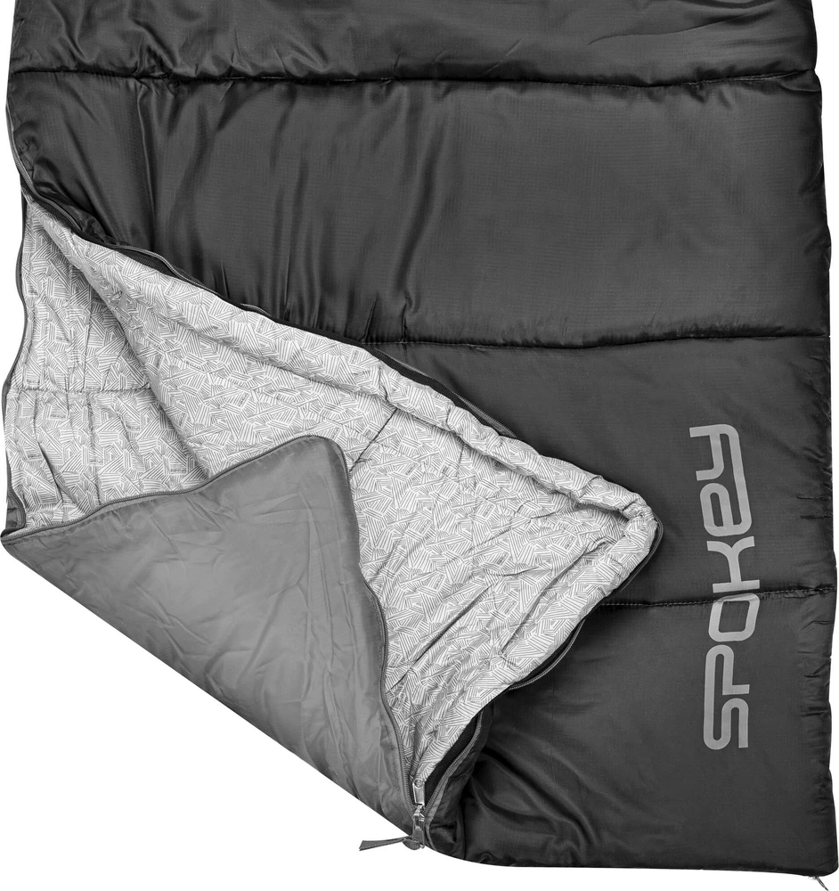 Žieminis miegmaišis-kokonas 230x75 cm su kompresiniu krepšiu Spokey POLARIS 350