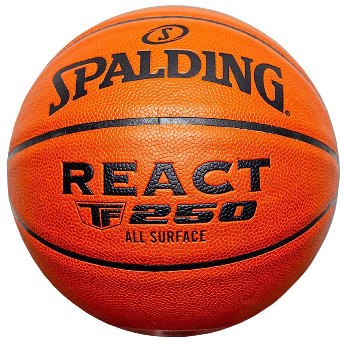 Spalding React TF-250 krepšinio kamuolys, 7, modelis - GL407005, žema ...
