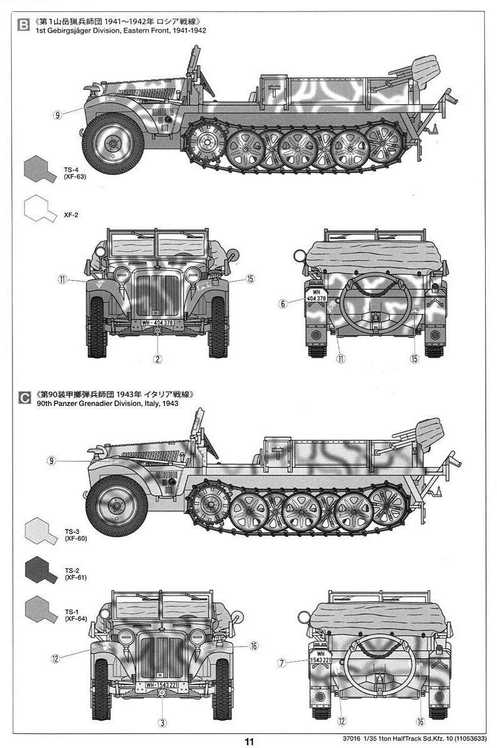 Maquette Militaire ESCI – Half-track Allemand 3 Tonnes – échelle 1/72 – Occasion