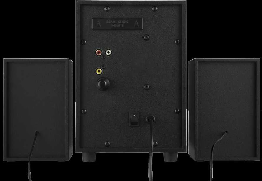 Kompiuterio kolonėlės 2.1 kolonėlės SVEN MS-312, juodas, Bluetooth, FM, USB, Ekranas, RC blokas, galia 20W+2x10W (RMS)