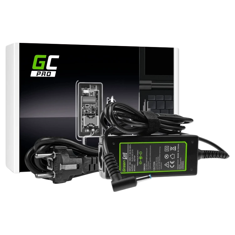 Nešiojamų kompiuterių įkroviklis Greencell AD74P PRO 45W 19.5V HP
