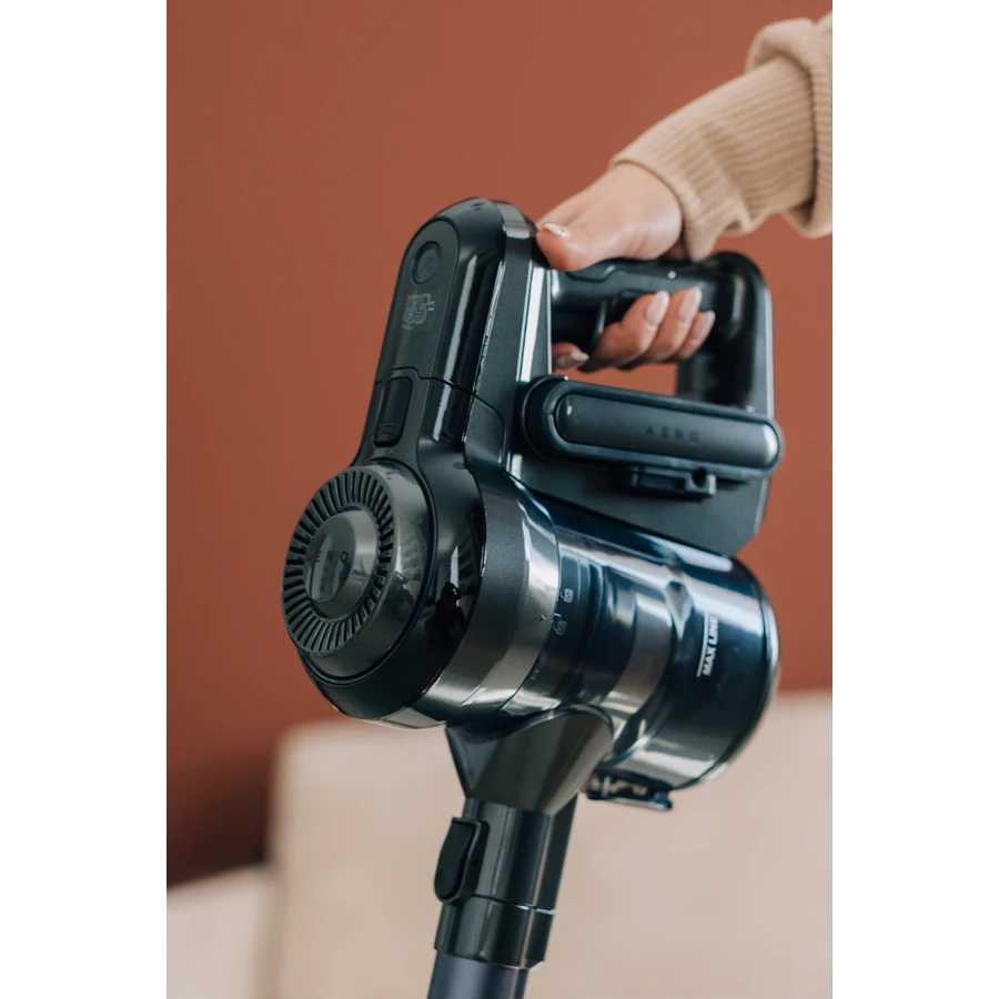 Belaidis dulkių siurblys šluota Aeno Cordless vacuum cleaner SC1, Turbo režimas, su led pašvietimu, plaunamas filtras