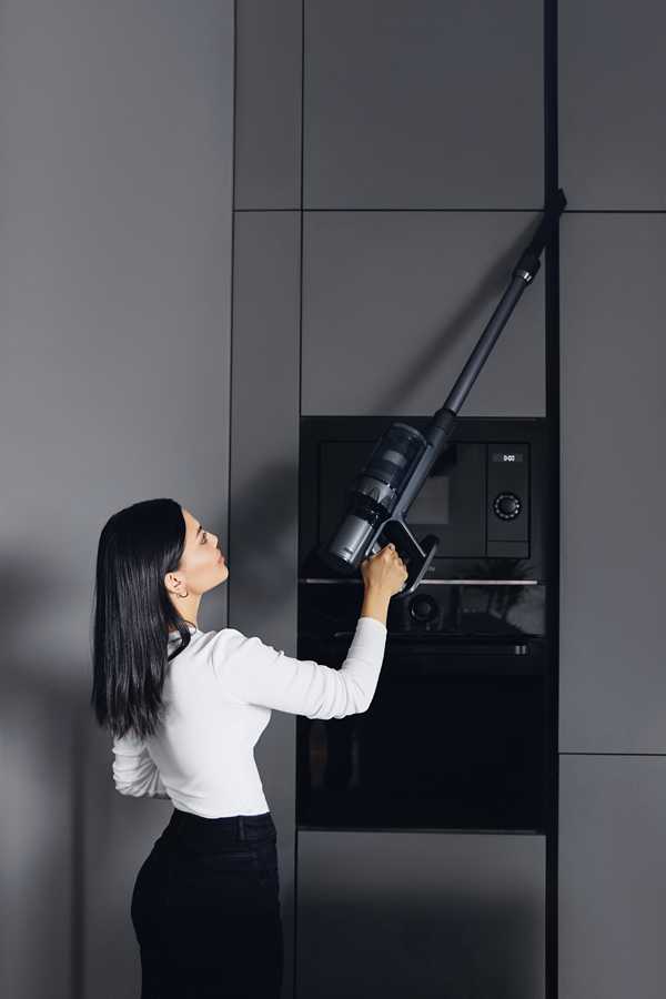 Belaidis dulkių siurblys šluota Aeno Cordless vacuum cleaner SC3, Turbo režimas, su led pašvietimu, plaunamas filtras