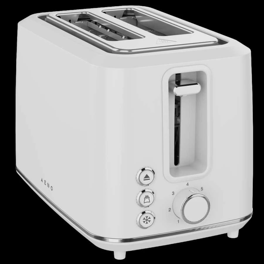 AENO TS1W elektrinis skrudintuvas, 920–1080 W, 2 lizdai, 7 lygiai, Baltas