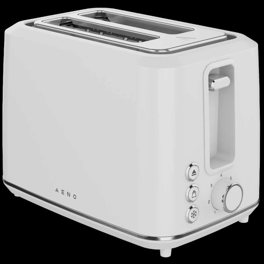 AENO TS1W elektrinis skrudintuvas, 920–1080 W, 2 lizdai, 7 lygiai, Baltas