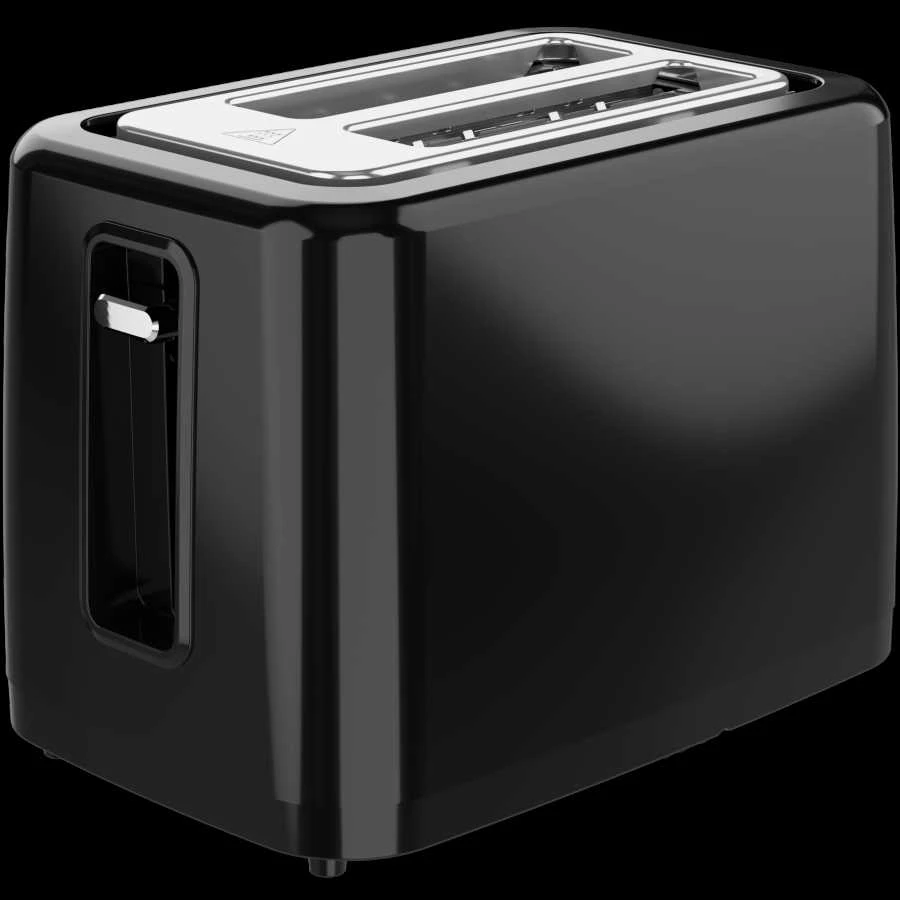 Skrudintuvas AENO TS2B Electric Toaster, 780-930W, Digital Ekranas, 7 Levels, Juodas