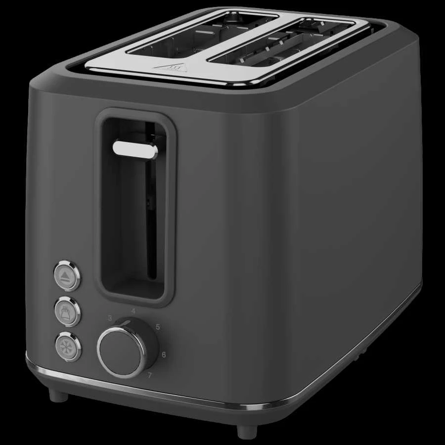 AENO TS1G elektrinis skrudintuvas, 920–1080 W, 2 lizdai, 7 lygiai, Pilkas