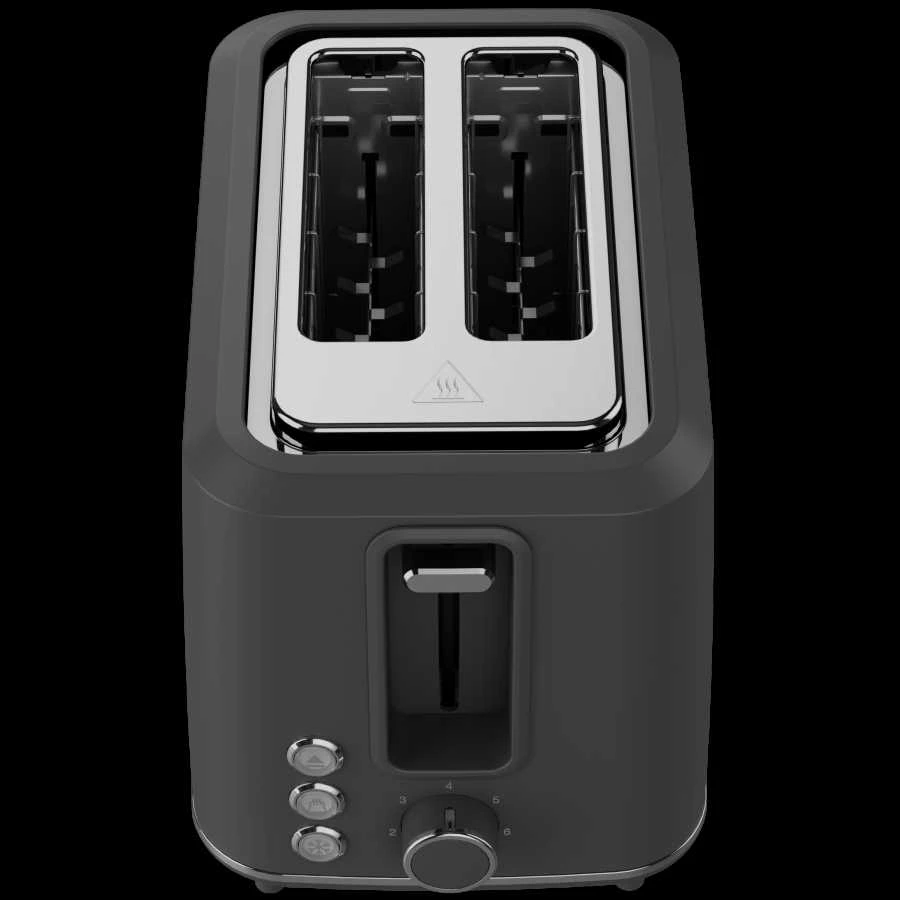 AENO TS1G elektrinis skrudintuvas, 920–1080 W, 2 lizdai, 7 lygiai, Pilkas