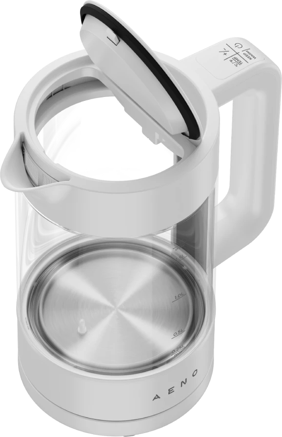 AENO EK5 Electric Virdulys, 1.7L, Temp Control 40-100°C, Strix, Baltas