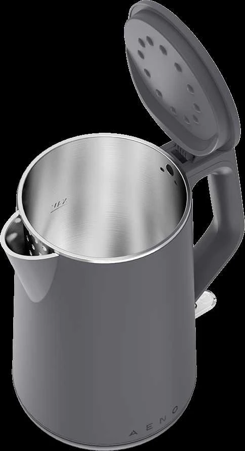Elektrinis virdulys Aeno EK4, 1.5 l, pilkas