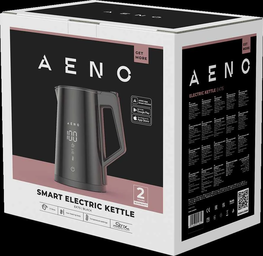 Elektrinis virdulys Aeno EK7S, 1.7 l