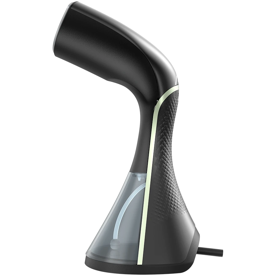 AENO GS3 Hand Garment Steamer, 1500W, Detachable Vanduo Tank, 3 Modes, Juodas