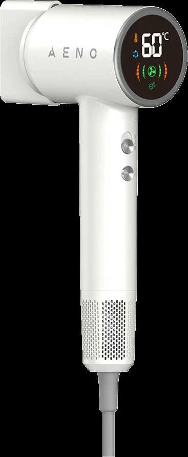 AENO HD4 High Speed Plaukų džiovintuvas, 1500W, 5+ Modes, LCD, 110000 RPM, Baltas