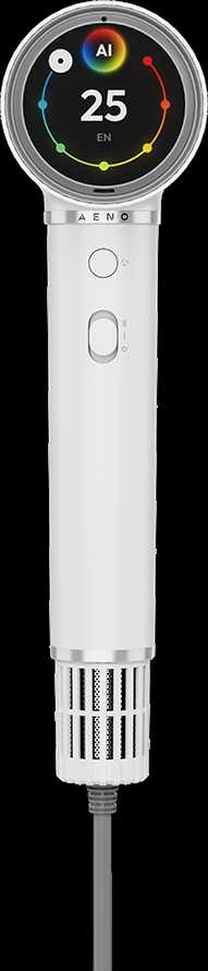 Plaukų džiovintuvas AENO HD5W AI ProDryer, 1500W, 5+ Modes, LCD, 110000 RPM, Baltas