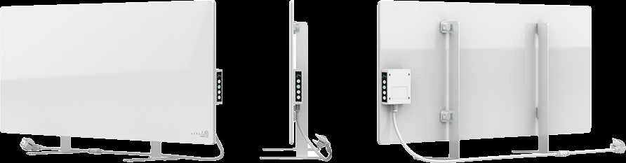 AENO GH3S Premium Eco Smart Heater, LED Ekranas, 700W, EU, Baltas