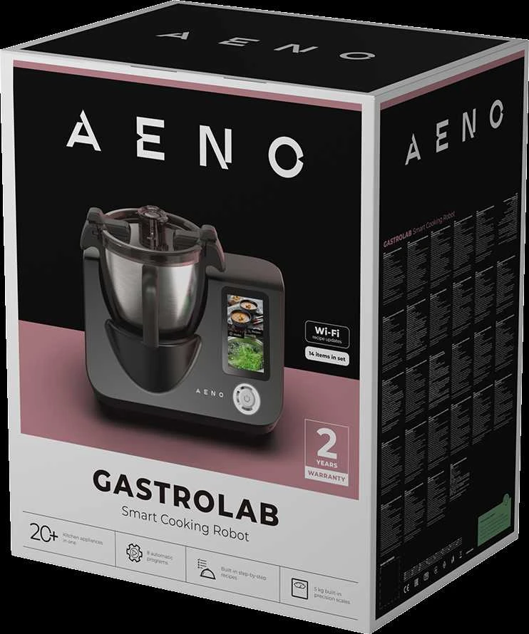 Aeno Gastrolab virtuvės roboto pakuotė
