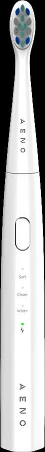 AENO DB7 Sonic Electric Toothbrush for Kids, 30000 RPM, IPX7, Baltas