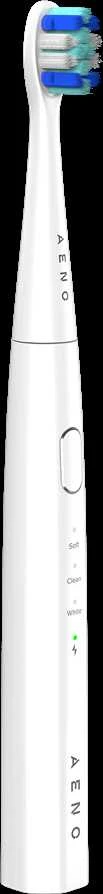 AENO DB7 Sonic Electric Toothbrush for Kids, 30000 RPM, IPX7, Baltas