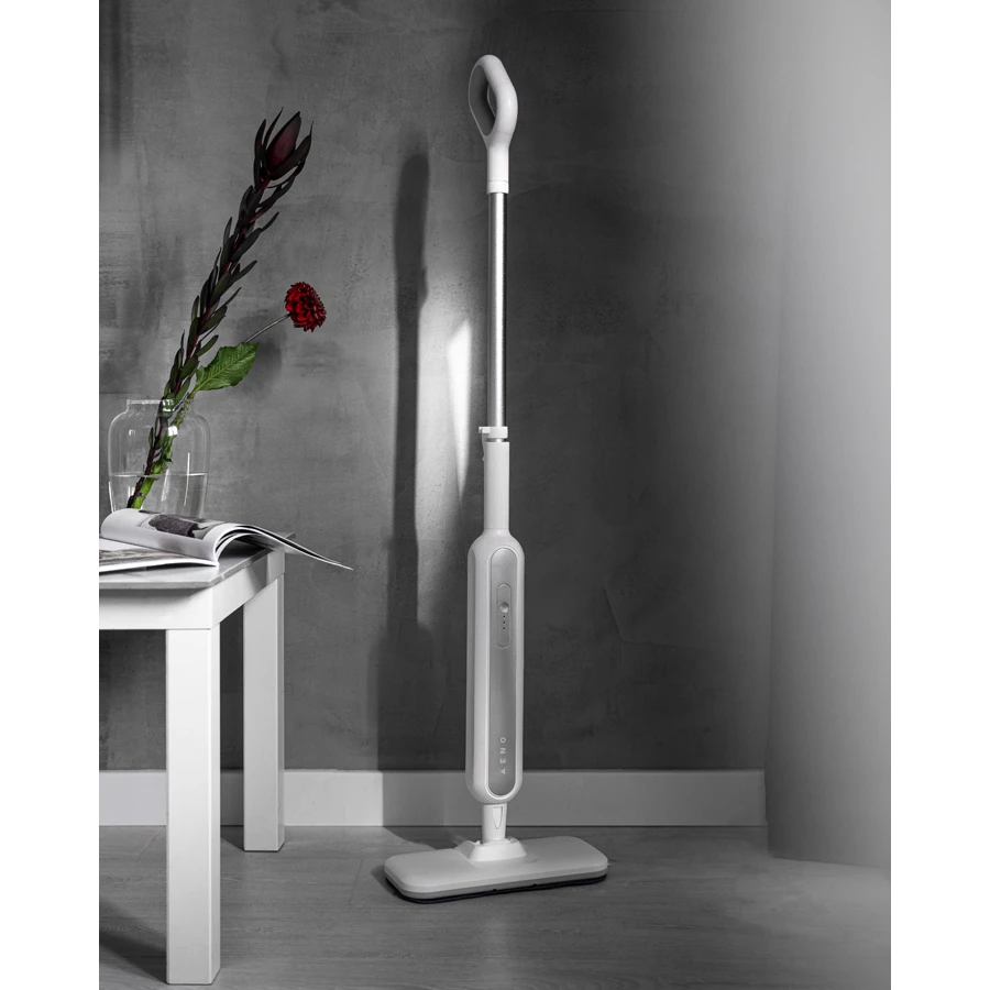 AENO SM2 Steam Mop, 1200W, 130°C, 275 ml, Self-Standing, Baltas