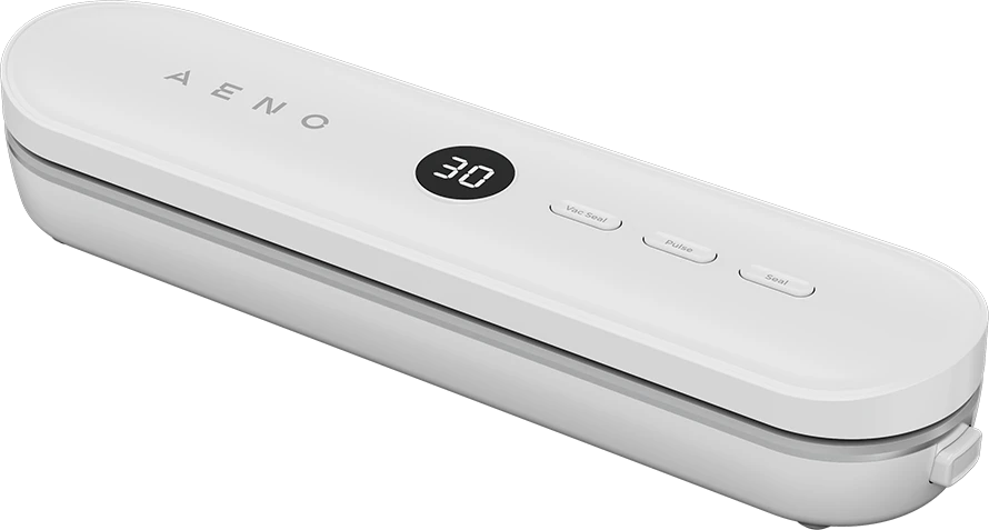 AENO VS3 Vacuum Sealer, LED Ekranas, 80W, 65kPa (+/-5kPa), Baltas