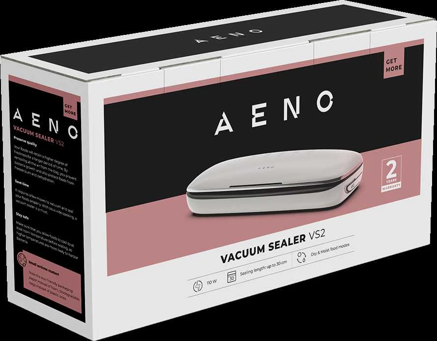Vakuumatorius Aeno VS2, 120W, baltas