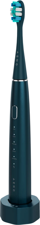 AENO DB10N Sonic elektrinis dantų šepetėlis, 1400 mAh, 5 režimai, IPX7, tamsiai mėlynas Mėlyna
