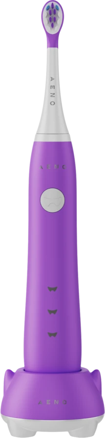„Aeno“ belaidis dantų šepetėlis, violetinis, 3 galvutės, 600 mAh, funkcijos: jautrus, švarus, balinantis, šluojantis, išmanusis priminimas