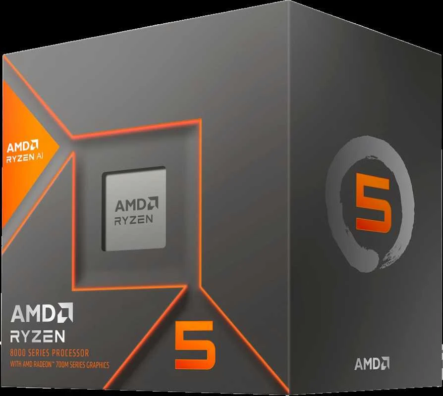 Procesorius AMD Ryzen 5 8400F, 16 MB, AM5