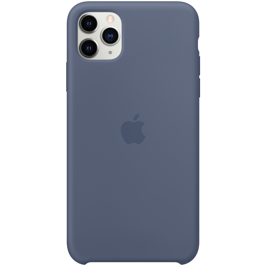Apple iPhone 11 Pro Max Silikoninis dėklas - Aliaskos mėlynas