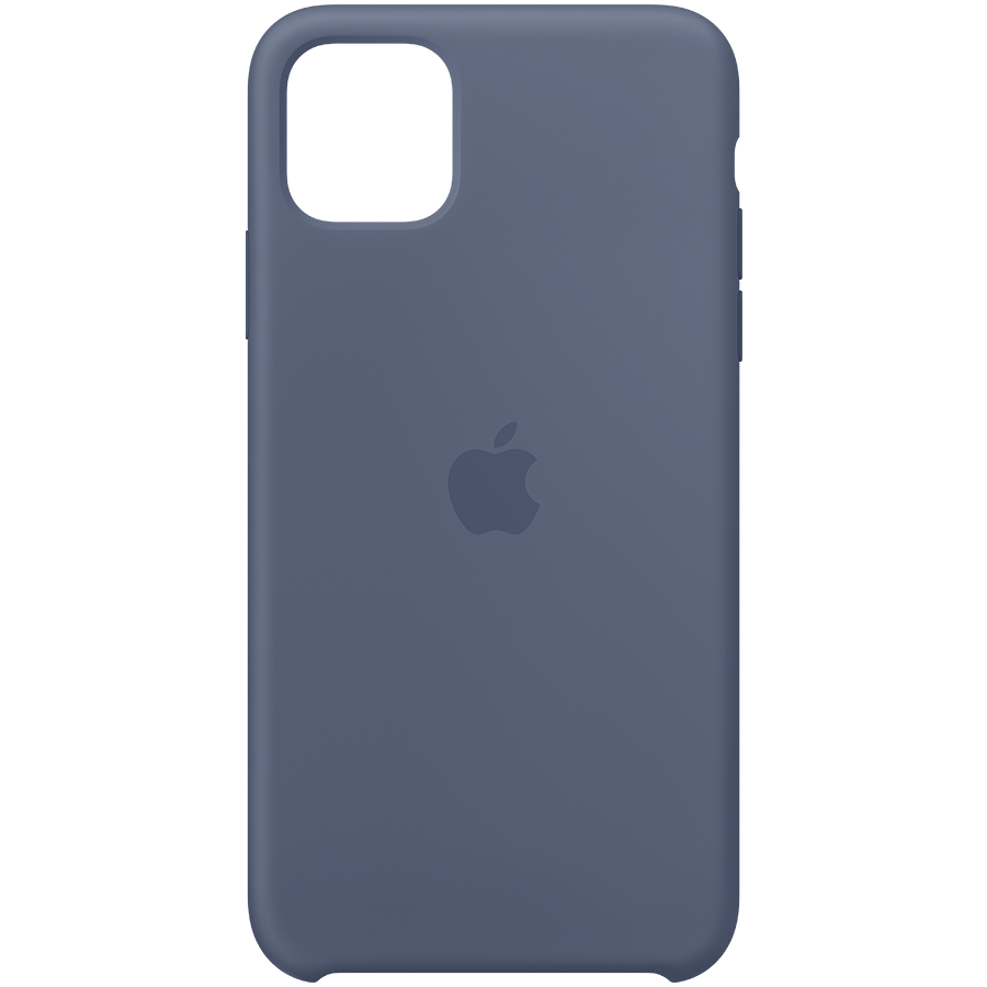 Apple iPhone 11 Pro Max Silikoninis dėklas - Aliaskos mėlynas