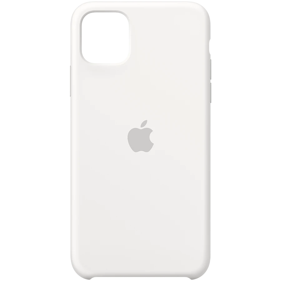 Apple iPhone 11 Pro Max Silikoninis dėklas - Baltas