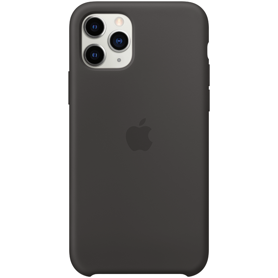 Apple iPhone 11 Pro Silikoninis dėklas - Juodas