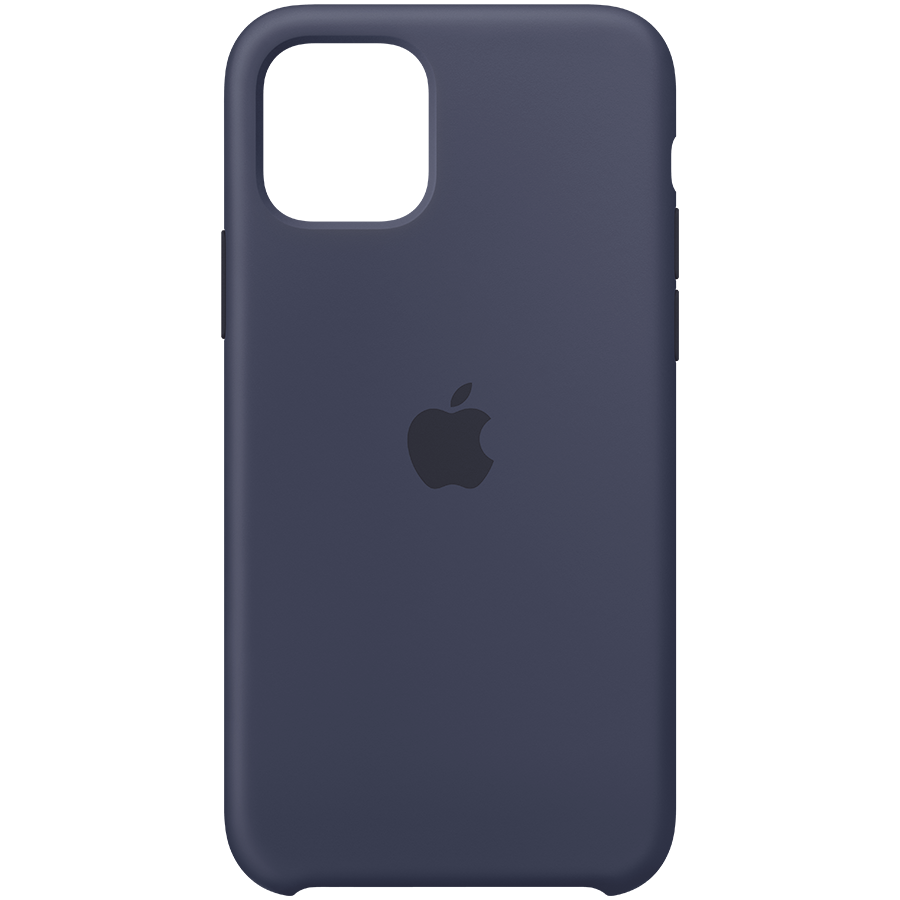 Apple iPhone 11 Pro Silikoninis dėklas - Vidurnakčio mėlynas